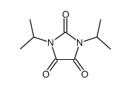 1,3-di(propan-2-yl)imidazolidine-2,4,5-trione Structure