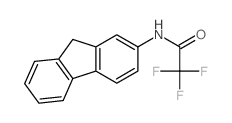 Acetamide,N-9H-fluoren-2-yl-2,2,2-trifluoro- Structure