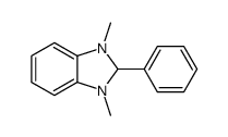1,3-二甲基-2-苯基-2,3-二氢-1H-苯并[d]咪唑结构式