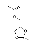 2,2-dimethyl-4-(prop-1-en-2-yloxymethyl)-1,3-dioxolane Structure