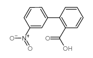 3'-Nitro-[1,1'-biphenyl]-2-carboxylic acid structure