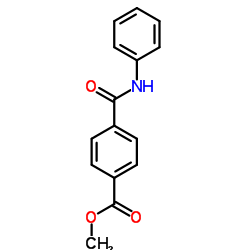 Methyl 4-(phenylcarbamoyl)benzoate structure