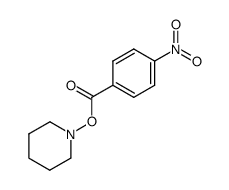 p-Nitrobenzoic acid piperidino ester结构式