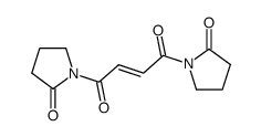 N,N'-Fumaryldi-2-pyrrolidonid结构式