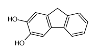 2,3-Dihydroxy-9H-fluorene结构式