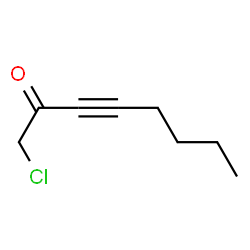 3-Octyn-2-one,1-chloro- Structure