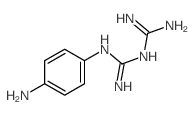 2-[N-(4-aminophenyl)carbamimidoyl]guanidine结构式