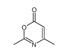 2,4-dimethyl-6H-1,3-oxazin-6-one结构式