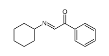 2-[(Z)-Cyclohexylimino]-1-phenyl-ethanone结构式