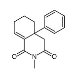 2-methyl-4a-phenyl-4,5,6,7-tetrahydroisoquinoline-1,3-dione Structure