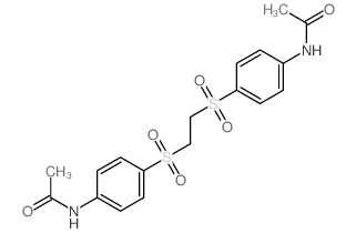 Acetamide,N,N'-[1,2-ethanediylbis(sulfonyl-4,1-phenylene)]bis- (9CI)结构式