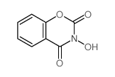 2H-1,3-Benzoxazine-2,4(3H)-dione,3-hydroxy- Structure