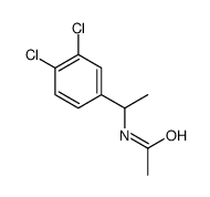 N-[1-(3,4-dichlorophenyl)ethyl]acetamide Structure