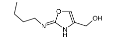 [2-(butylamino)-1,3-oxazol-4-yl]methanol结构式