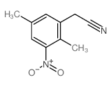 2-(2,5-dimethyl-3-nitro-phenyl)acetonitrile结构式