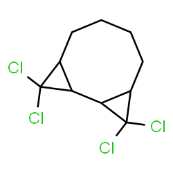 3,3,10,10-TETRACHLOROTRICYCLO[7.1.0.0(2,4)]DECANE Structure