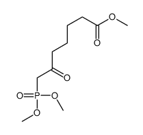 methyl 7-dimethoxyphosphoryl-6-oxoheptanoate Structure