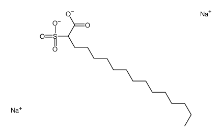 disodium,2-sulfonatohexadecanoate结构式