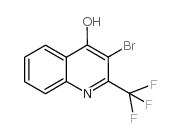 3-BROMO-2-(TRIFLUOROMETHYL)QUINOLIN-4-OL Structure