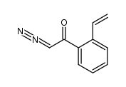 o-Ethenyl-α-diazoacetophenone结构式