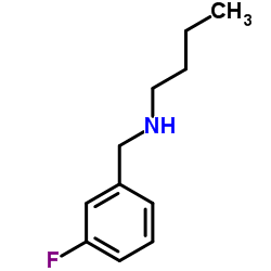 N-(3-Fluorobenzyl)-1-butanamine结构式