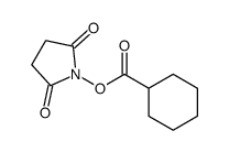 (2,5-dioxopyrrolidin-1-yl) cyclohexanecarboxylate结构式