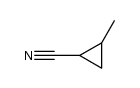 2-methylcyclopropanecarbonitrile Structure