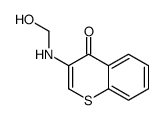 3-(hydroxymethylamino)thiochromen-4-one结构式