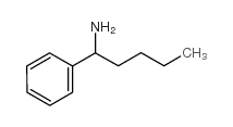 1-PHENYL-PENTYLAMINE Structure