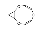 2,5,8-trioxabicyclo[7.1.0]deca-3,6-diene结构式