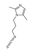 1-(3-isothiocyanatopropyl)-2,5-dimethylimidazole Structure