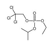 ethyl propan-2-yl 2,2,2-trichloroethyl phosphate结构式