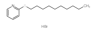 Pyridine,2-(decylthio)-, hydrobromide(1:1) picture