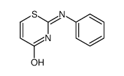 2-anilino-1,3-thiazin-4-one Structure