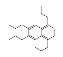1,4,6,7-tetrapropylnaphthalene Structure