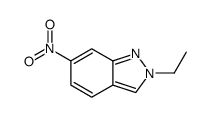 2-ethyl-6-nitroindazole结构式