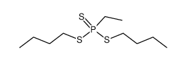 S,S-di-n-butyl ethylphosphonotrithioate结构式