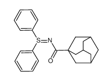 N-Adamantoyl-S,S-diphenylsulfinilimin结构式