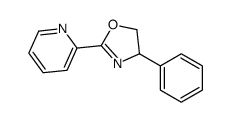 4-phenyl-2-pyridin-2-yl-4,5-dihydro-1,3-oxazole Structure