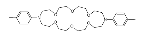 10,22-Di-p-tolyl-1,4,7,13,16,19-hexaoxa-10,22-diaza-cyclotetracosane Structure