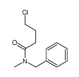 N-benzyl-4-chloro-N-methylbutanamide结构式