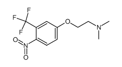 4-(2-dimethylaminoethoxy)-2-trifluoromethylnitrobenzene Structure