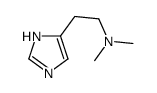 N,N-dimethylhistamine Structure