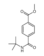 methyl 4-(tert-butylcarbamoyl)benzoate Structure