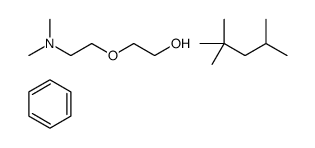 Poly(oxy-1,2-ethanediyl), .alpha.-2-(dimethylamino)ethyl-.omega.-(1,1,3,3-tetramethylbutyl)phenoxy-结构式