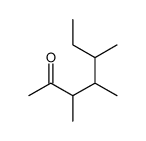 3,4,5-trimethylheptan-2-one Structure