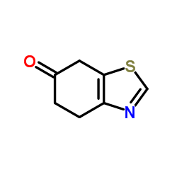 4,7-Dihydro-1,3-benzothiazol-6(5H)-one结构式