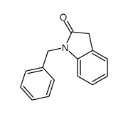 1-benzyl-1,3-dihydro-2H-indol-2-one结构式