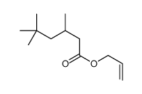 prop-2-enyl 3,5,5-trimethylhexanoate Structure