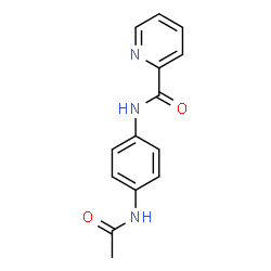 2-Pyridinecarboxamide,N-[4-(acetylamino)phenyl]-(9CI)结构式